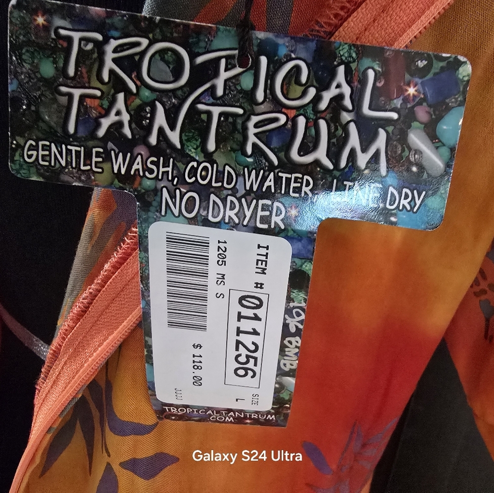 Vibrant Tropical Floral Dress - Picture 8 of 8